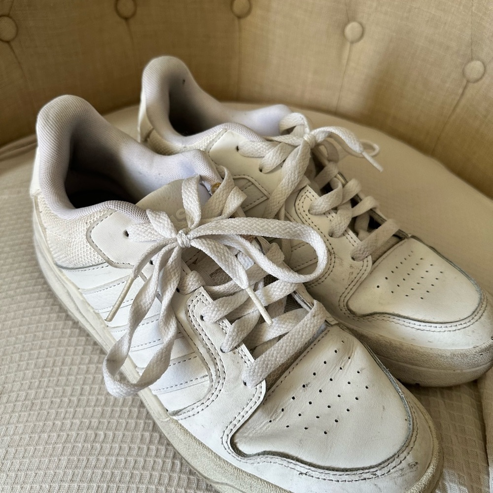 Men's White Adidas Sneakers